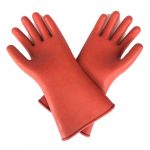 Insulation Gloves 12KV-20KV-25KV-35 KV Anti-electric Labor Safety Leakage prevention Rubber Gloves Electrician Insulating Glove-00