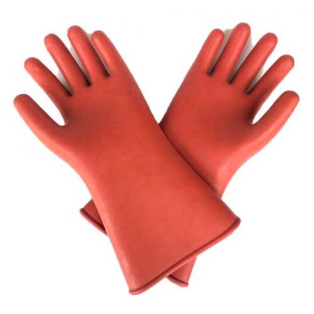 Insulation Gloves 12KV-20KV-25KV-35 KV Anti-electric Labor Safety Leakage prevention Rubber Gloves Electrician Insulating Glove-00