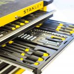 Stanley 27″ 7 Drawer Roller Cabinet, Yellow-Black – STMT1-74306.-00