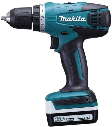 Makita-14.4V-LXT-Cordless-Driver-Drill-10mm,-DF347DWE