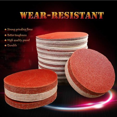 Sanding-Discs-Pads---WENTS-100Pcs-50mm-Wear-Resistant-Sandpaper(80/100/180/240/600/800/1000/1200/2000/3000)-for-Random-Orbital-Sander