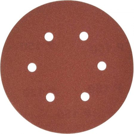 DEWALT-DW4334-6-Inch-6-Hole-150-Grit-Hook-and-Loop-Random-OrBit-Sandpaper-(5-Pack)