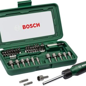 Bosch-2607019504-Screwdriver,-Set-of-46-Pieces-(Assorted-Color)