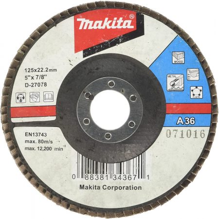 Makita-80741-D-27056-PT-115x22.2-A80/Steel-ACC-Flap-Disc