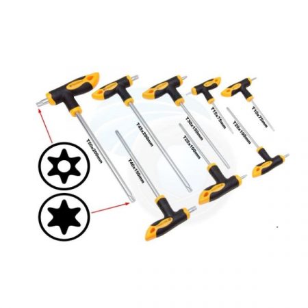 Torx T-Handle CRV Screwdrivers