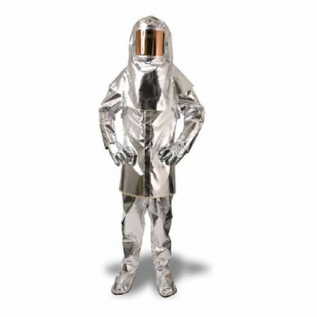 Bulldozer Fire Fighting Suit, TS-GFAS-1000, Free Size, Silver