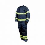 Naffco Fire Fighting Suit, Aquila Fire 1, Nomex, Navy BlueGold