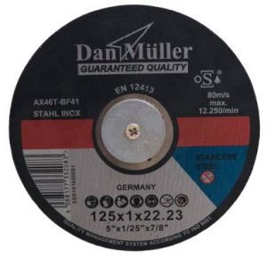 5 inch ss grinding disc dan mueller