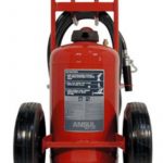 Ansul Red Line Wheeled Purple K Dry Chemical Fire Extinguisher - 31500