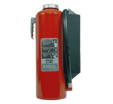 Ansul Sentry 433538 100 lb. Carbon Dioxide Wheeled Extinguisher