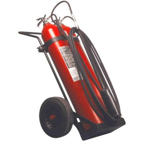 Ansul Sentry 433538 100 lb. Carbon Dioxide Wheeled Extinguisher