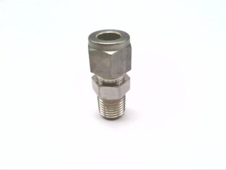 Part #: SS-600-1-4Stainless Steel Swagelok Tube Fitting, Male Connector, 3/8 in. Tube OD x 1/4 in. Male NPT - Image 3