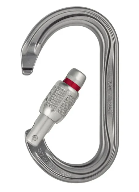 Oval carabiner for use with pulleys and ascenders M33ASL - Image 2