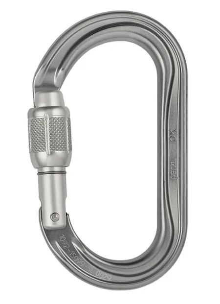 Oval carabiner for use with pulleys and ascenders M33ASL - Image 3