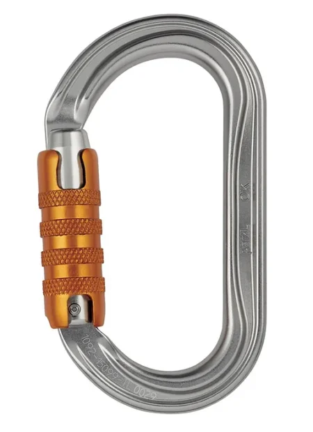 Oval carabiner for use with pulleys and ascenders M33ASL - Image 4