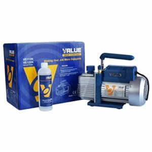 1/4hp Vacuum Pump | Single Stage VE125N 3.0 CFM Handheld Integrated Vacuum Pump