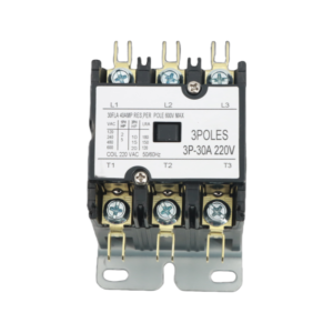 Air Conditioner Contactor Iron Components And Copper Contacts 3P 30/40A 24/120/220V - 3P 30A 220V 50/60Hz