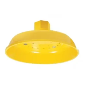 Encon 30 GPM YELLOW ABS SHOWER HEAD (8") .