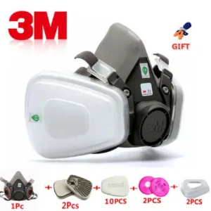 17 in 1 3M 6200 Industrial Half Mask Spray