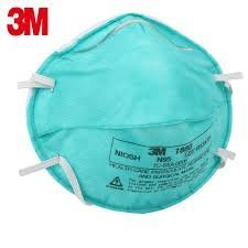 3M 1860 N95 respirator green Medical mask