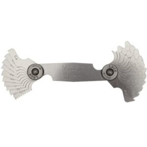 Mitutoyo 188-122 Screw Pitch Gages, Range 0.4-7mm