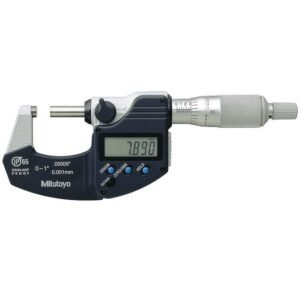 Mitutoyo 293-340-30  Micrometer 1"/ 25.4mm IP65 Ratchet Stop-No SPC