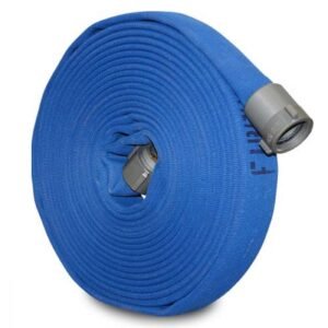 CHIEF FIRE Fire Hose Double Jacket, Blue, 2.5" x 50 ft. - 25D8-50FT-BLU