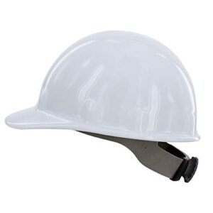 Fibre-Metal by Honeywell E2RW01A000 Super Eight Ratchet Cap Style Hard Hat, White by Honeywell