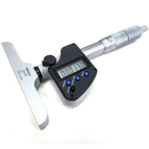 Mitutoyo 329-350-30 Digital Depth Micrometer, Range 0-150mm / 0-6"