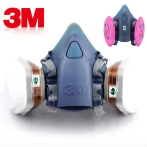 3M 7502 Painting Spraying Gas Mask Chemcial Safety
