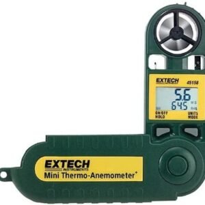 Extech 45158 Mini Waterproof Thermo Anemometer and Humidity Meter