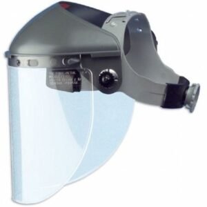 Fibre-Metal 280-F400 High Performance Faceshield Headgears, Gray Noryl with F400, One Size