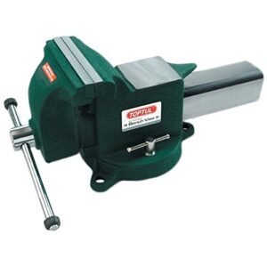 All Cast Steel Bench Vise Green/Silver 3inch