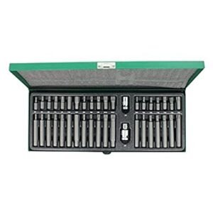 40-Piece Drive Socket Bit Set Grey