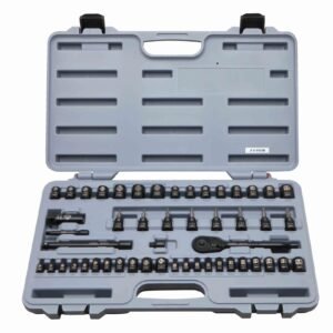 STANLEY STMT71649 50-Piece Mechanics Tools Set, Black Chrome