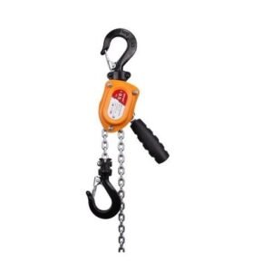 TOYO-INTL Mini Lever Block Chain Hoist 0.5 Ton 1100lbs Manual Chain Hoist 3M 10Ft Chain Hoist Alloy Steel G80 Chain Ratchet Lever Hoist with Hook