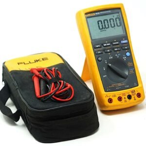 Fluke 787B Process MultiMeter with Leads and Case - Tested
