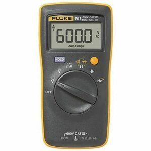 FLUKE 101 Basic Digital Multimeter Pocket Portable Meter AC DC Volt Tester