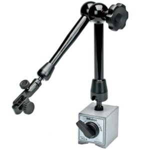 Mitutoyo 7033B : Magnetic Base with Hydraulic Lock for 3/8" and 8mm Stem