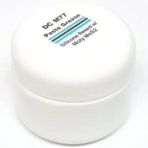 Dow Corning Molykote M77 Paste Grease Lubricant Lube Silicone Oil + Moly MoS2, 2 oz (57g) Container