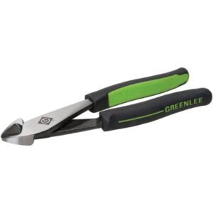 Greenlee 0251-08M Diagonal Cutting Pliers, Mini Molded Grip, 8"