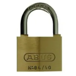 Brady 805834 Padlocks Brass body with steel shackle