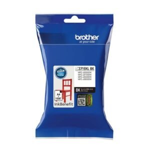 Genuine Brother LC3719XL Black High Yield Ink Cartridge – Yield ~3,000 Pages