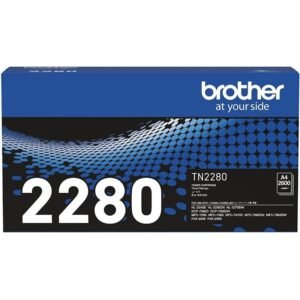 Brother TN 2280 High Yield Black Toner Cartridge-Yield~2600 pages
