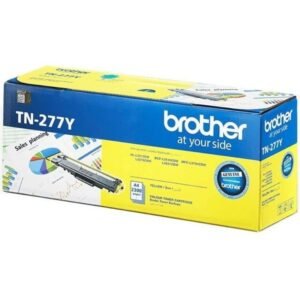 Brother TN277 High Yield Yellow Toner Cartridge – Yield ~2,300 Pages