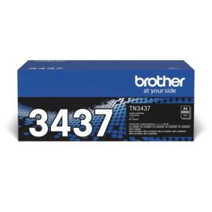 Brother TN3437 High Capacity Toner Cartridge- Yield ~8000 Pages