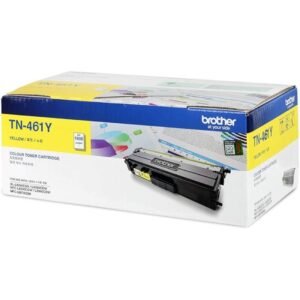 Brother TN461Y Standard Yield Yellow Toner Cartridge – 1,800 Pages