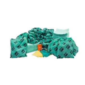 BRADY SPC ABSORBENTS SKH65-R Spill Kit Refill, Chem/Hazmat, Green