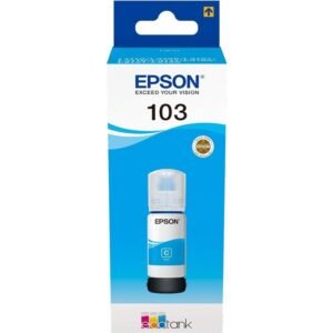 Epson 103 Ecotank Ink Bottle, Cyan – 65Ml