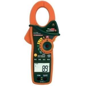 Extech EX840: 1000A AC/DC True RMS Clamp/DMM + IR Thermometer